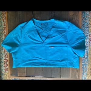 Figs limited edition TEAL Catarina top
